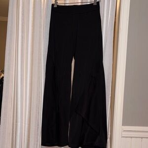 Sophisticated Black Wide-Leg Women's Pants